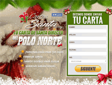 Tablet Screenshot of cartasdesanta.com
